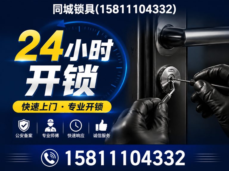 房山区智能锁安装展示图