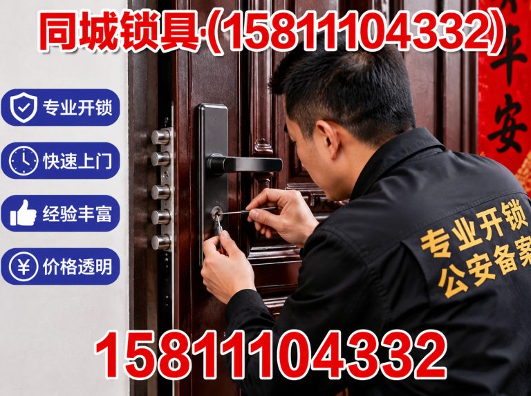房山区防盗门开锁展示图